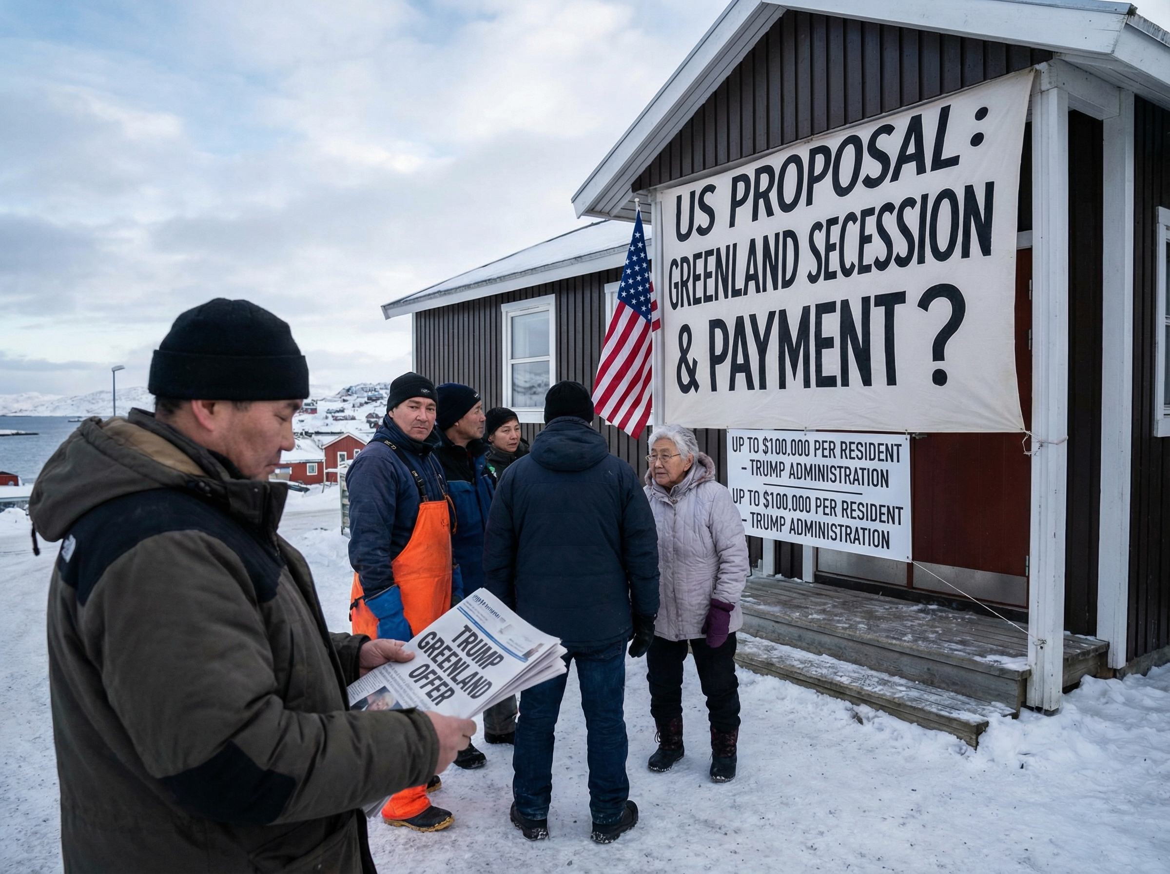 Trump weighs paying Greenlanders up to $100000 to join US