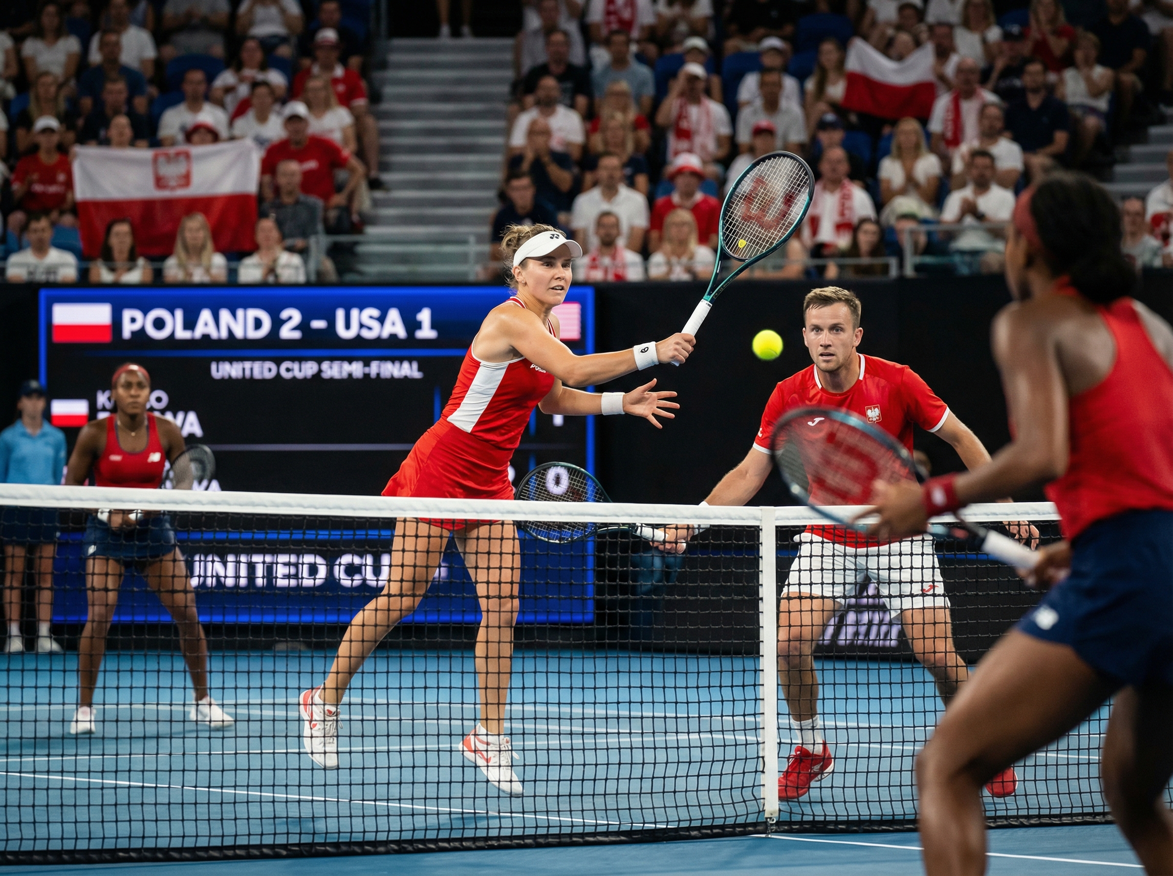 Poland defeats US in United Cup semi-final