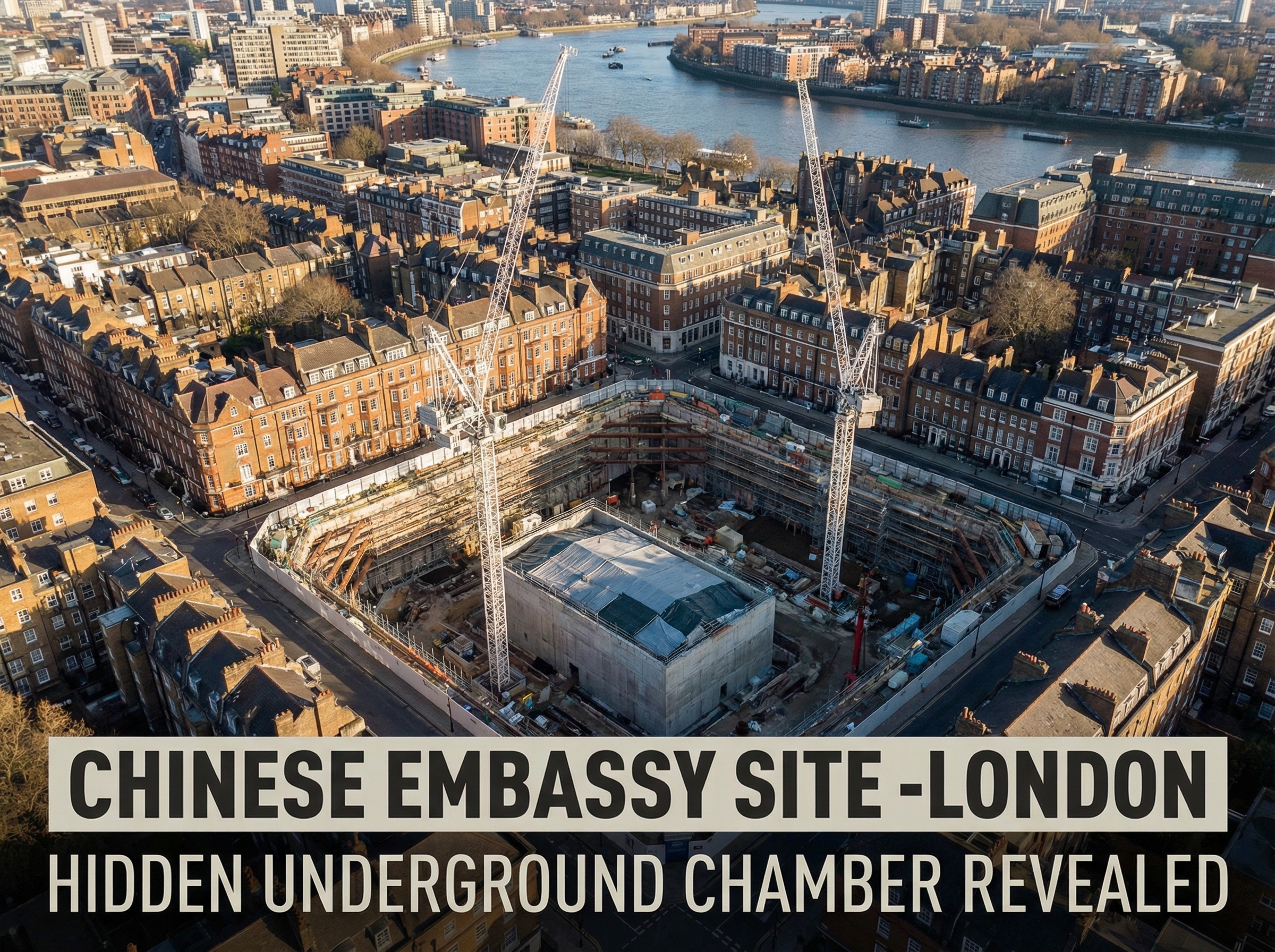 Tories demand block on Chinese embassy hidden chamber plan
