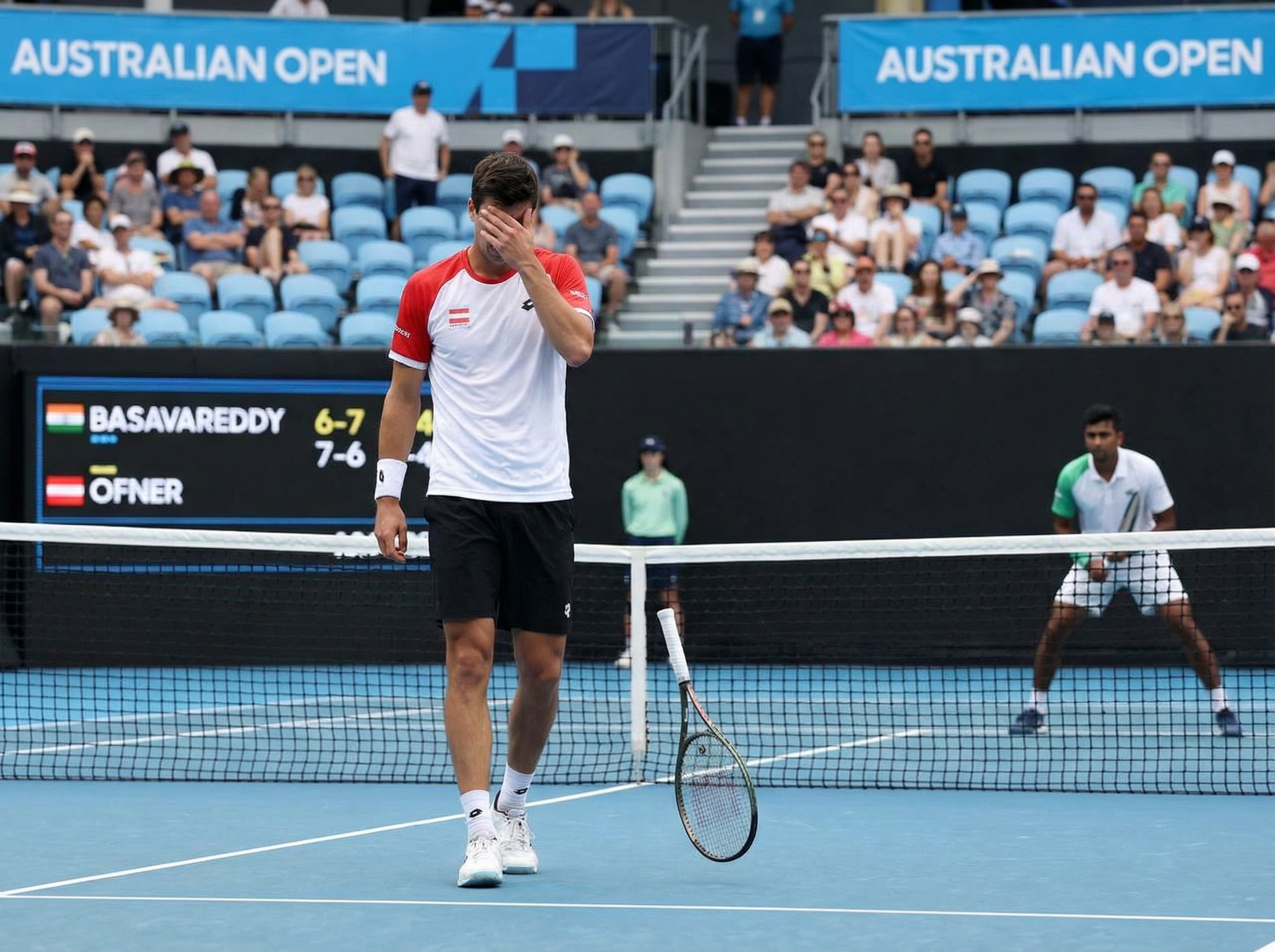 Tennis Player's Early Celebration Leads to Australian Open Loss