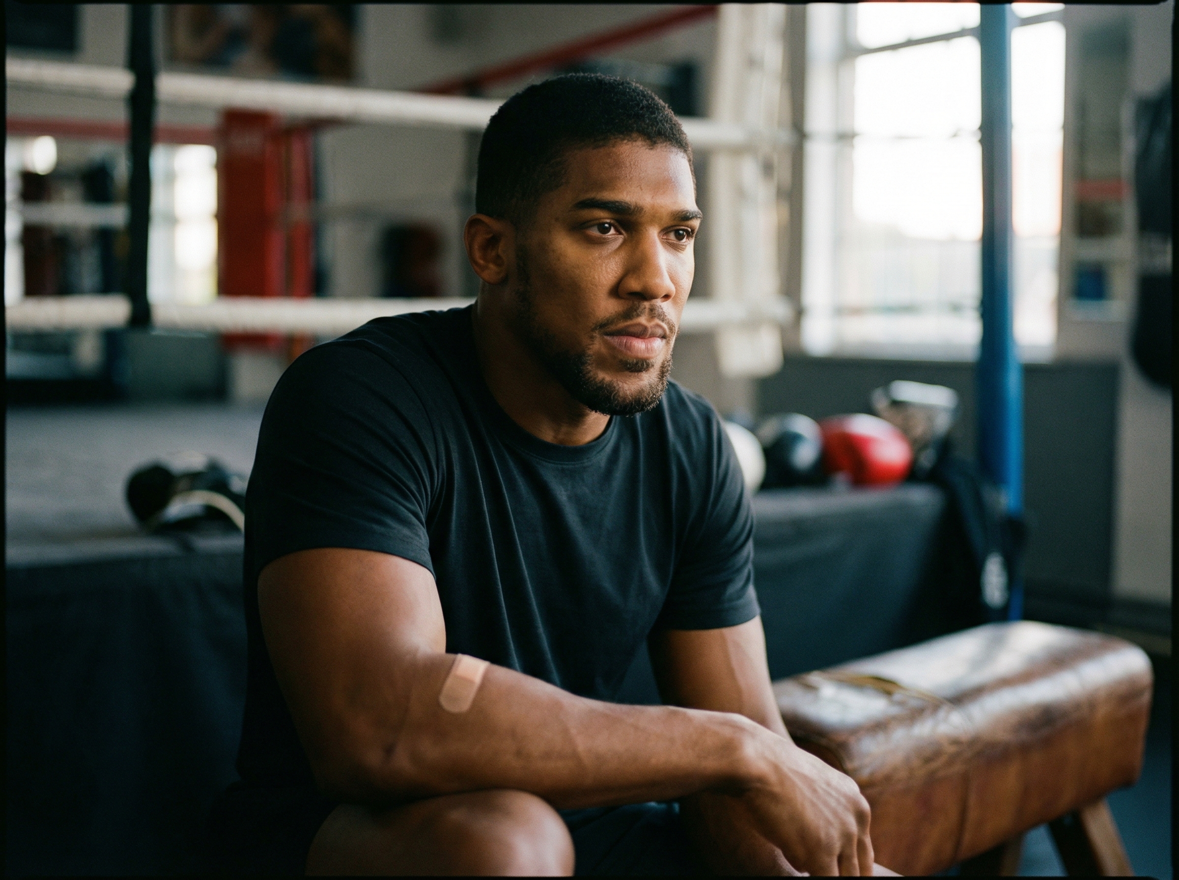 Anthony Joshua Returns to Gym After Nigeria Car Crash