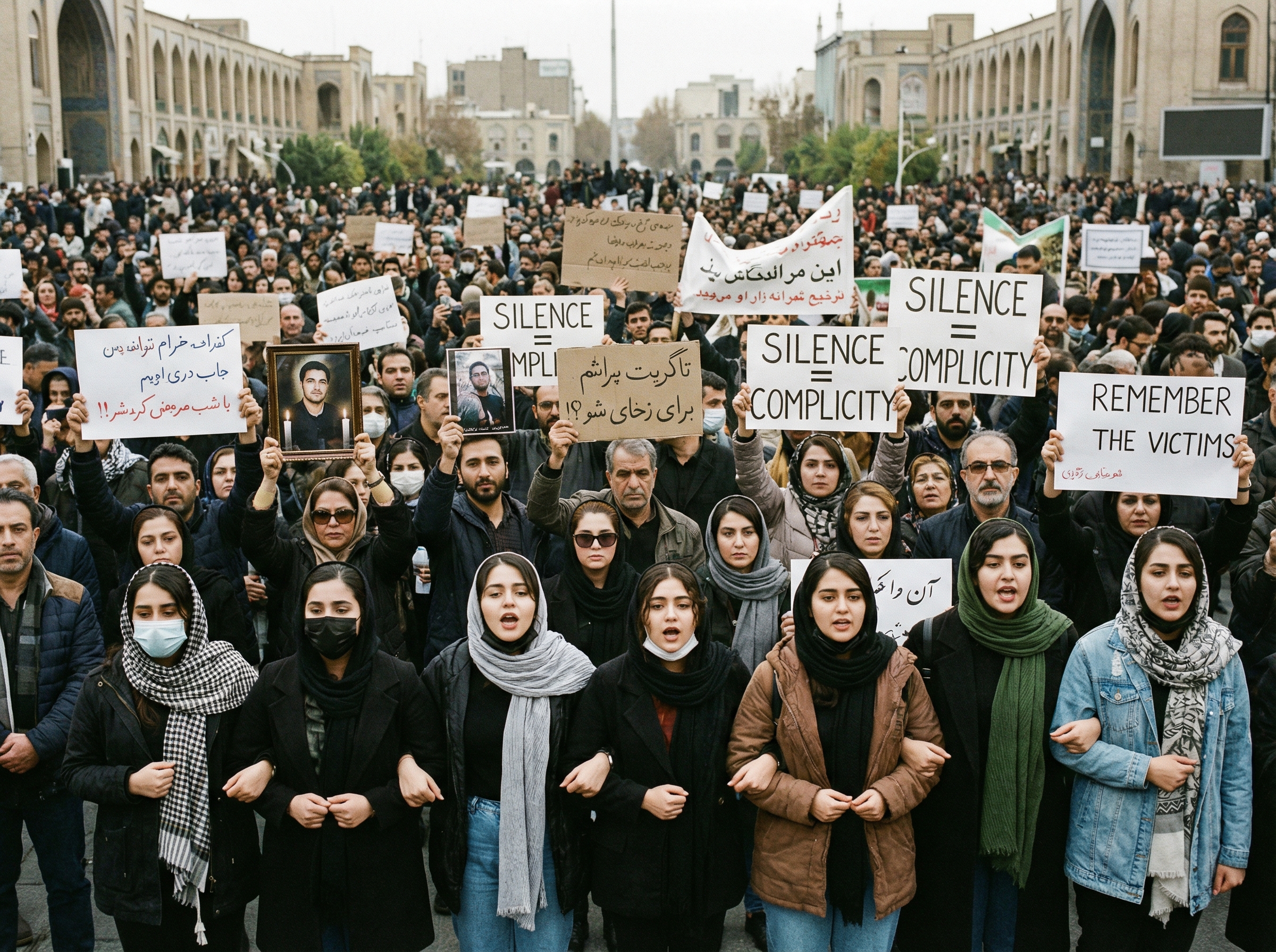 Thousands of Iranians Killed Protesting; World's Silence Questioned
