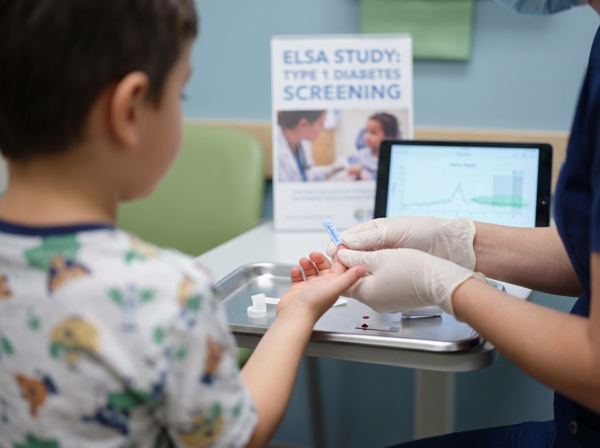 Finger-Prick Test Offers Early Detection of Type 1 Diabetes in Children