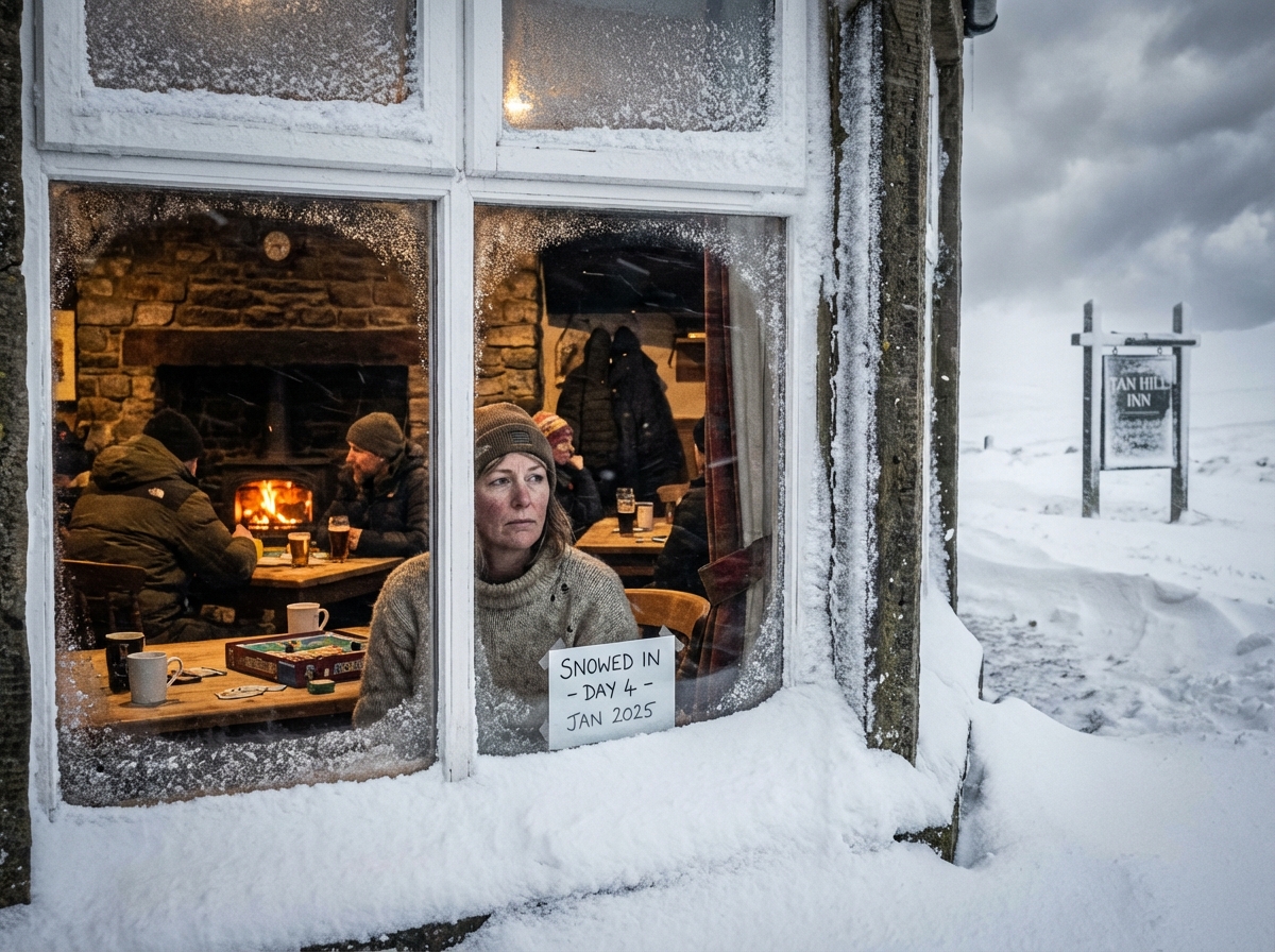 Woman Snowed In at UK's Highest Pub for Four Days