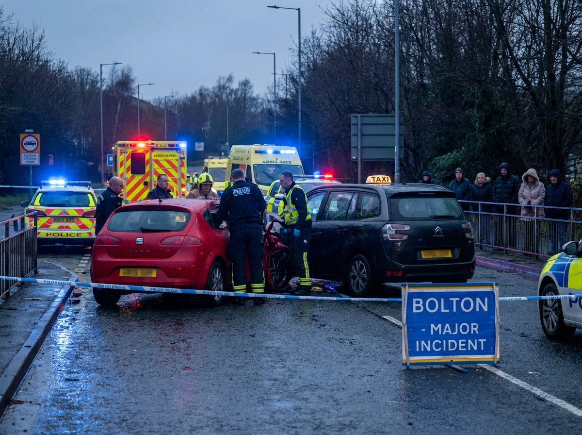 Bolton Car Crash Kills Four, Including Teenager