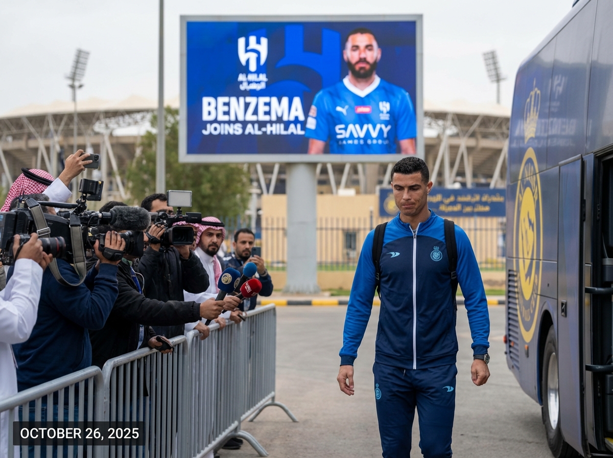Ronaldo refuses to play as Benzema joins rival Al-Hilal
