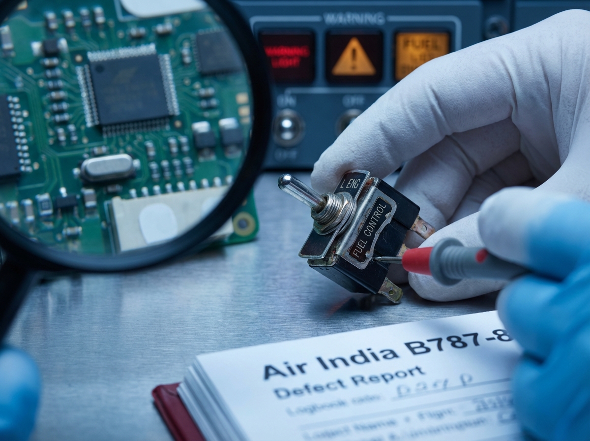 Air India grounds Boeing 787 after pilot flags fuel control switch defect