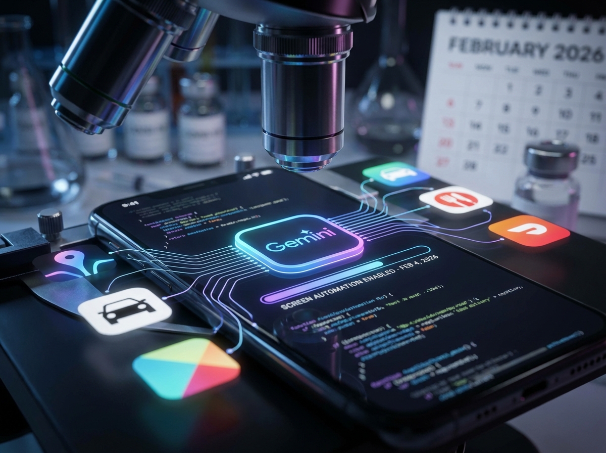 Gemini screen automation takes over Android to book rides and orders