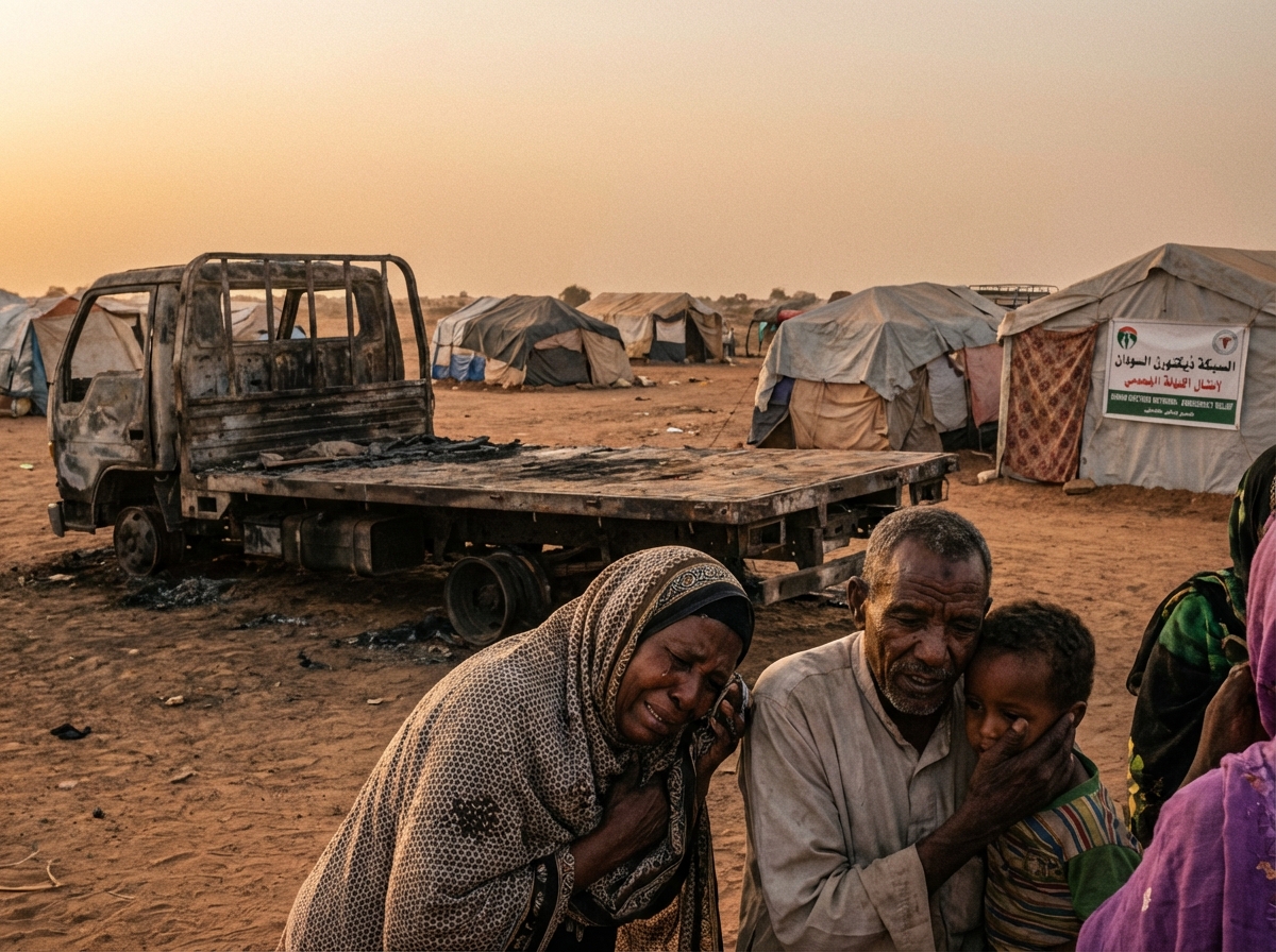 Drone Strike on Displaced Families in Sudan Kills 24, Including Eight Children