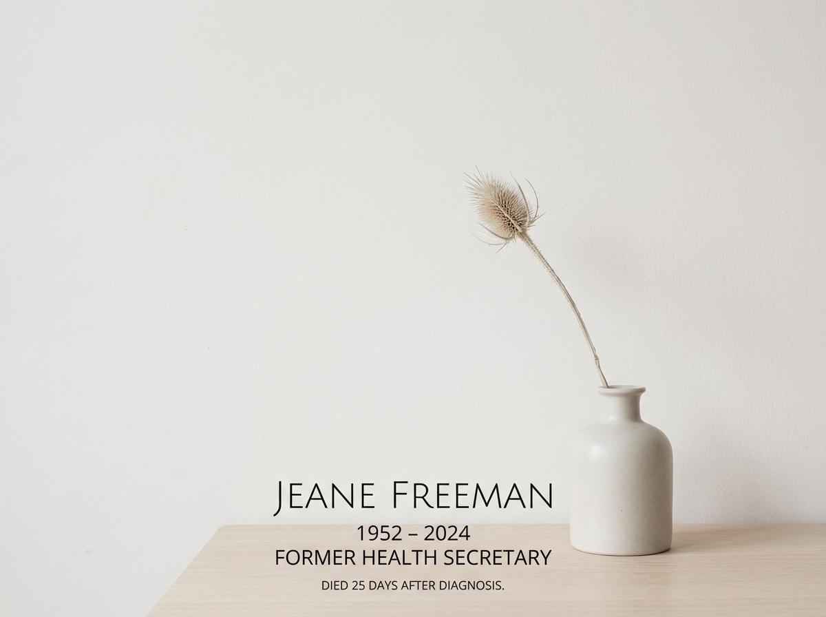 Ex-Health Secretary Jeane Freeman dies aged 72 just 25 days after diagnosis