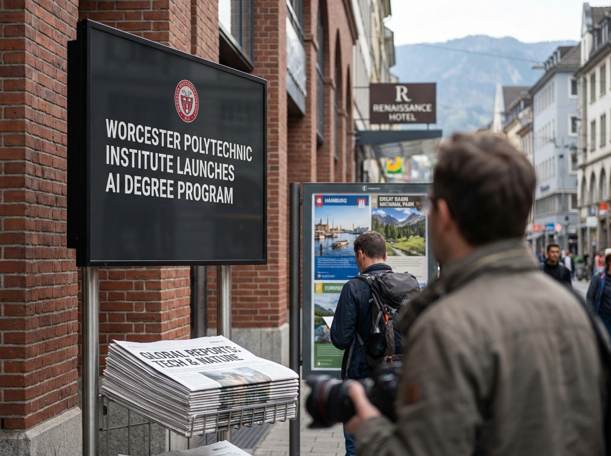 Global reports cover AI degrees and national parks