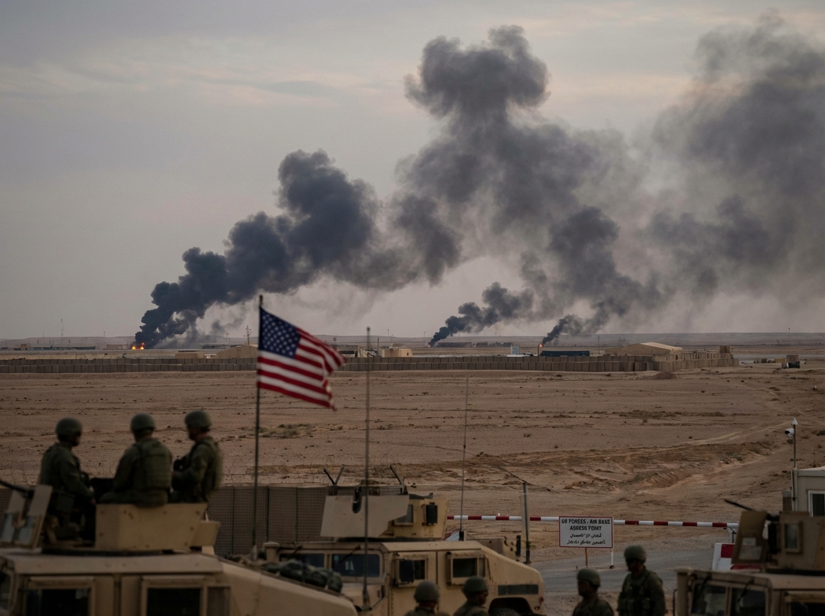 Iran attacks US bases after Israel strike