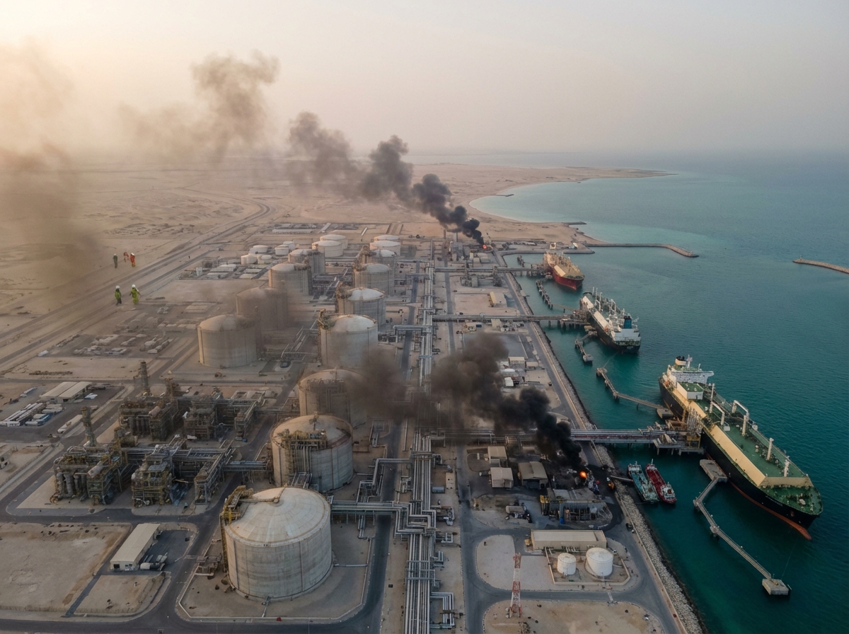 Qatar Halts LNG Production After Drone Attacks, Gas Prices Surge