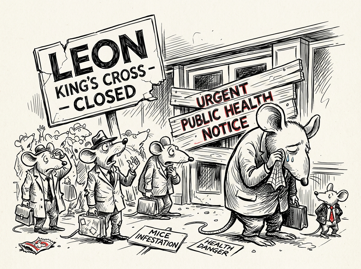 LEON King's Cross Shuts After Mice Infestation Found