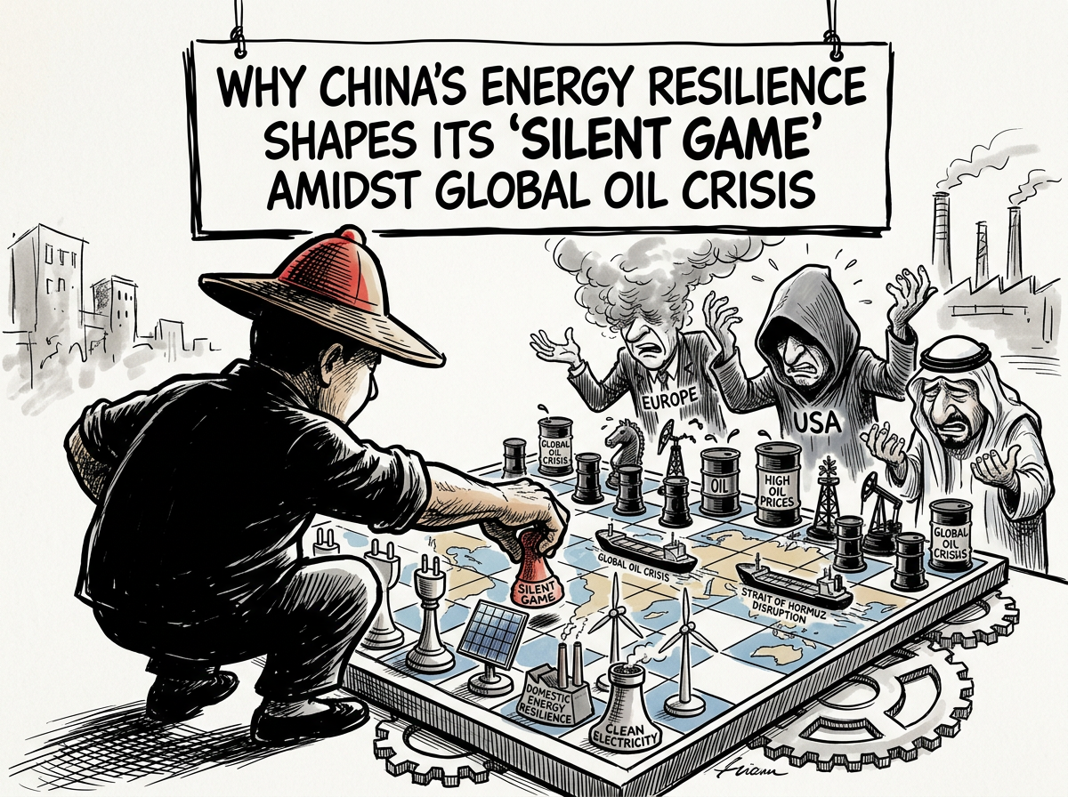 Why China's Energy Resilience Shapes Its 'Silent Game' Amidst Global Oil Crisis