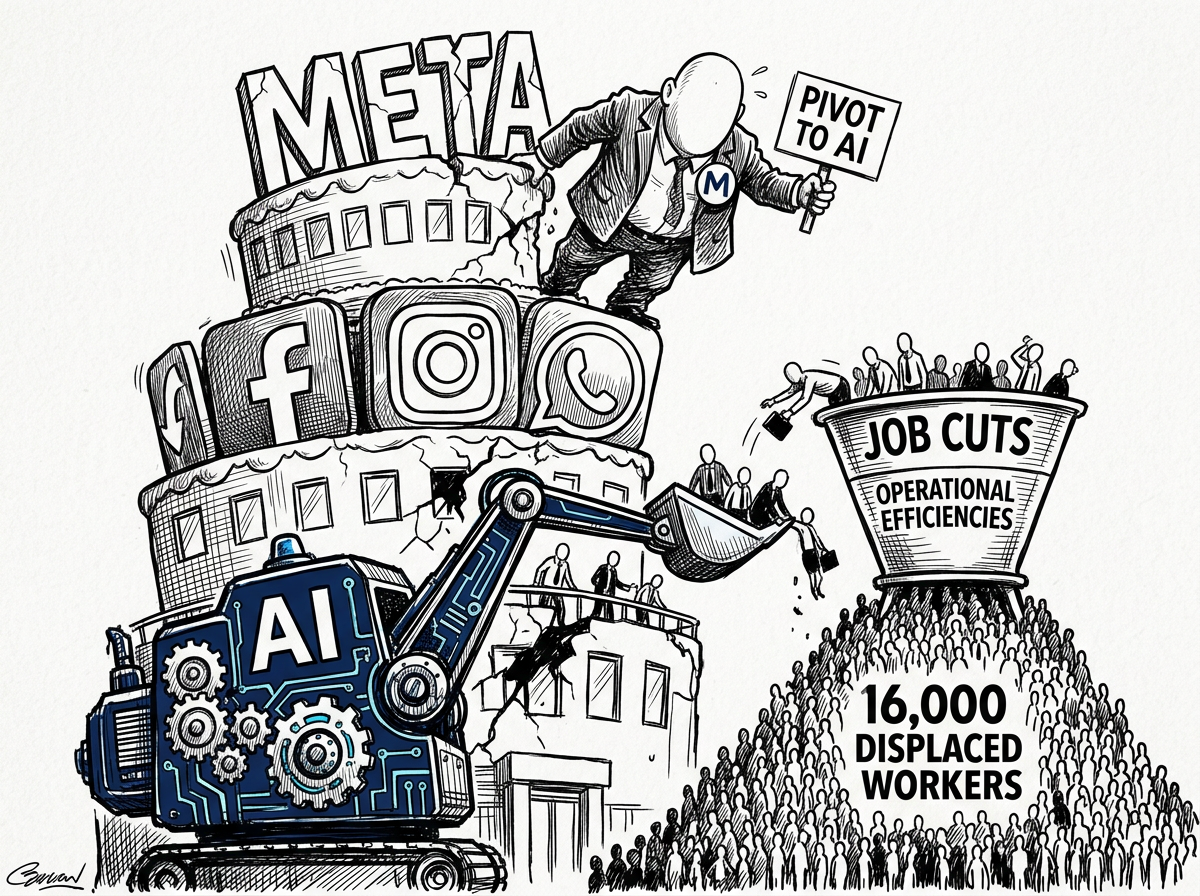 Almost 16,000 Meta Workers May Lose Jobs