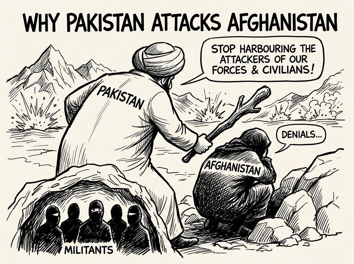 Why Pakistan is attacking Afghanistan