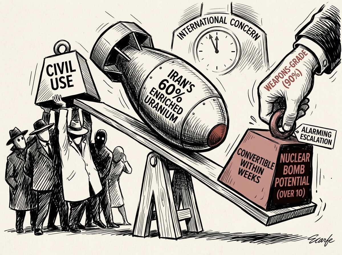 Explained: Why Iran's 60% Enriched Uranium Is Alarming