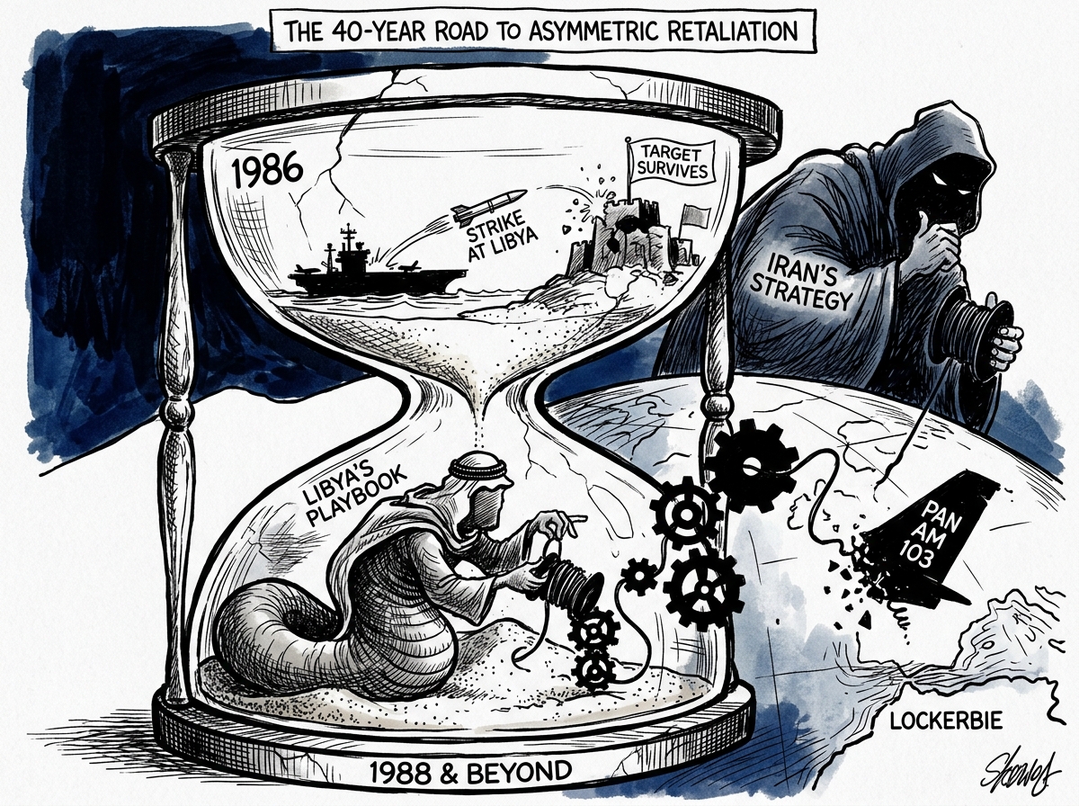 The 40-Year Road To Asymmetric Retaliation: Libya's Playbook, Iran's Strategy