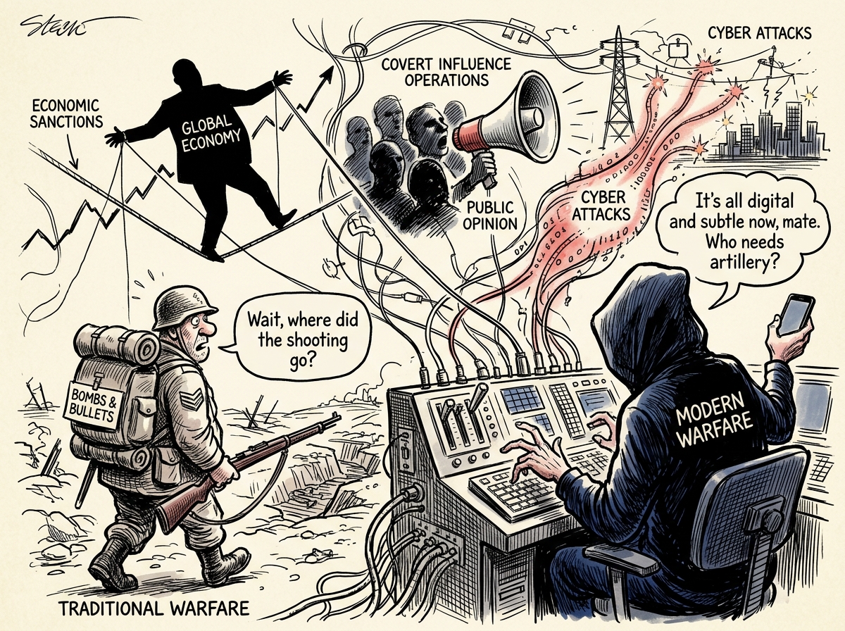 Explained: Why Modern Warfare Isn't Always About Bombs and Bullets