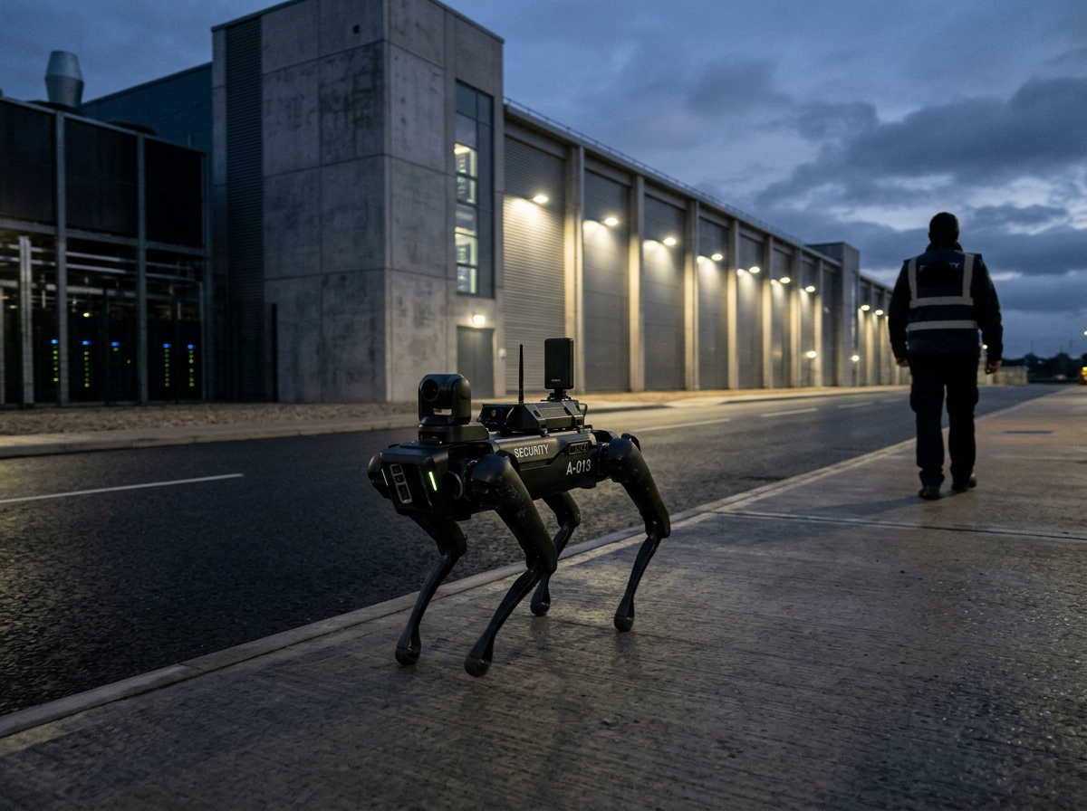 $200,000 Robot Dogs Guard Data Centres