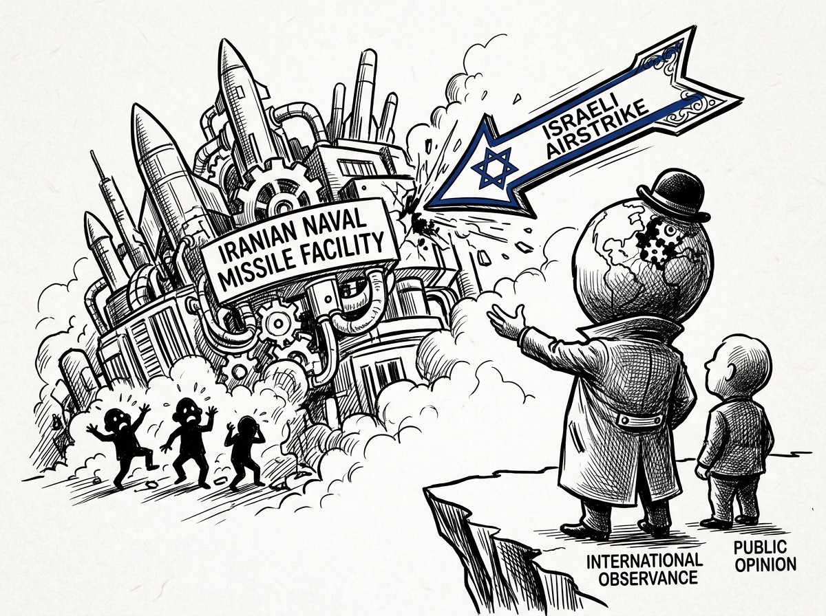 Israel strikes Iran missile production site in Tehran.