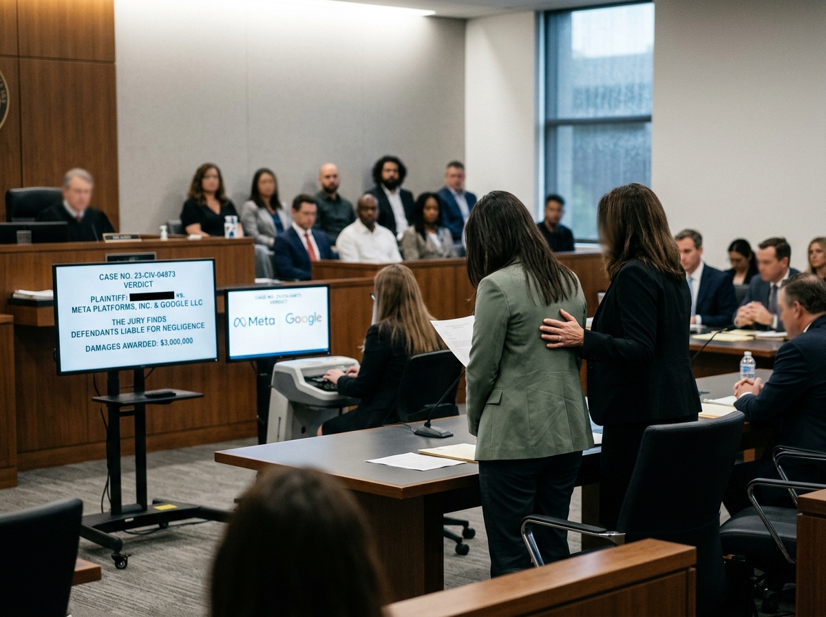 Meta and Google Found Liable in Landmark Social Media Trial