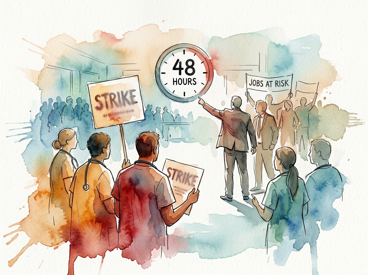 Doctors must cancel strike in 48 hours or lose jobs