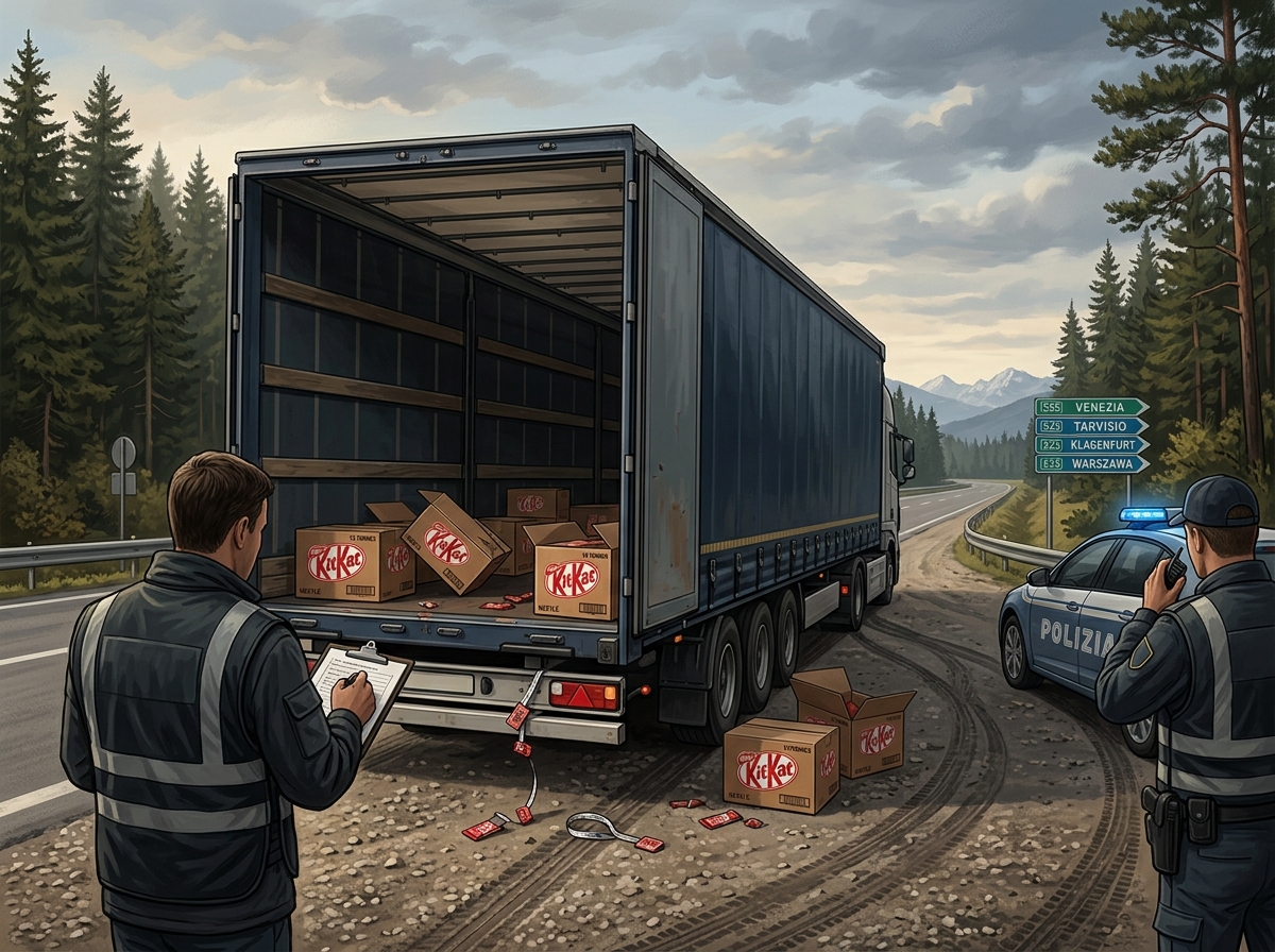 12 tonnes of KitKat bars stolen in Europe