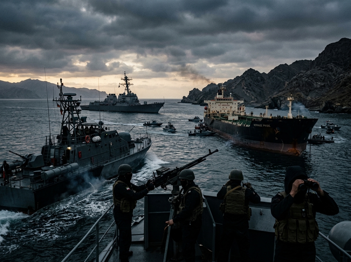 Hormuz chokepoint emerges as defining battleground in Iran conflict