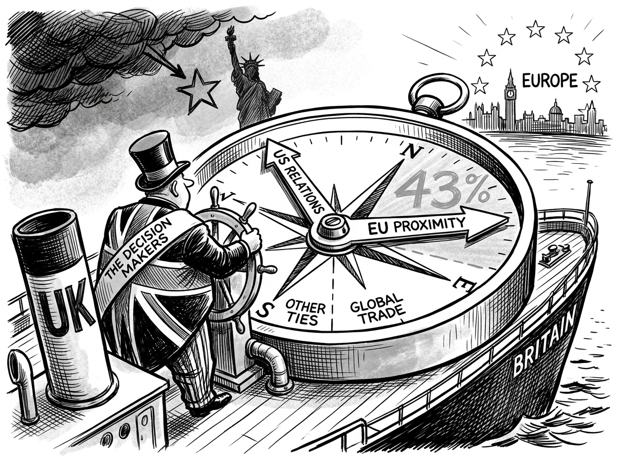 43% Britons want UK less close to US