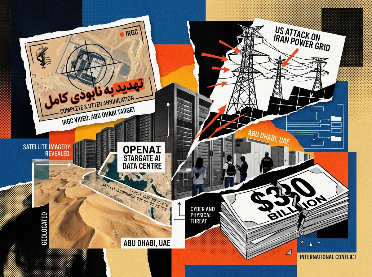 Iran threatens to destroy OpenAI’s $30bn data centre in Abu Dhabi