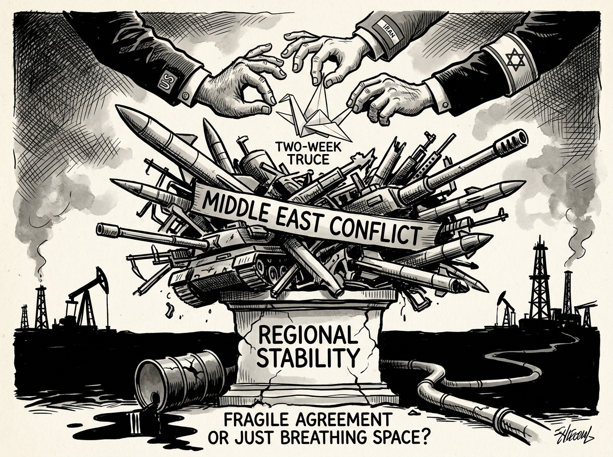 Iran, US and Israel Agree Fragile Two-Week Truce