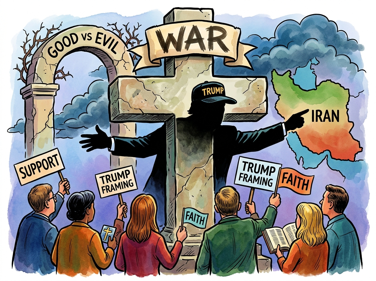 Evangelicals back Trump framing of Iran war