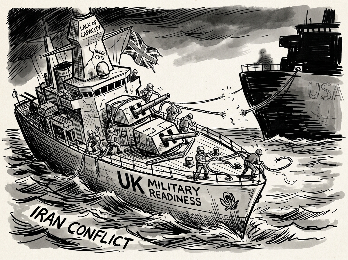 UK military readiness and US ties hit by Iran conflict