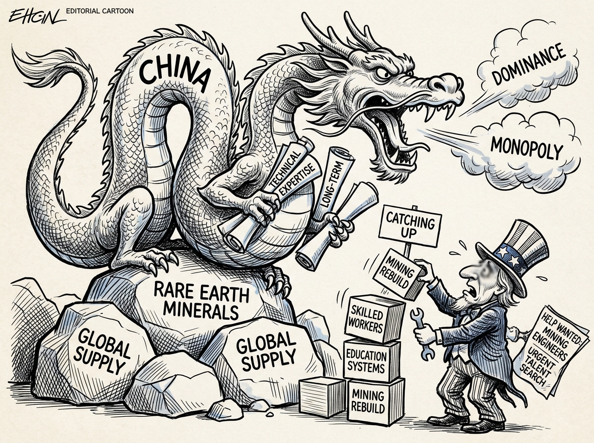 Race for Rare Earths: U.S. Seeks Talent to Catch China