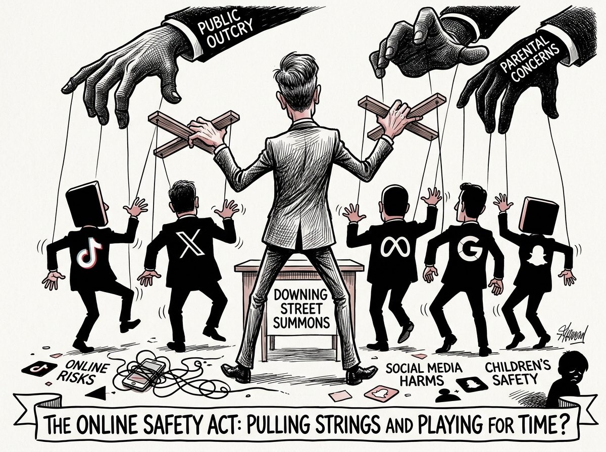 Starmer summons tech giants over children's online safety
