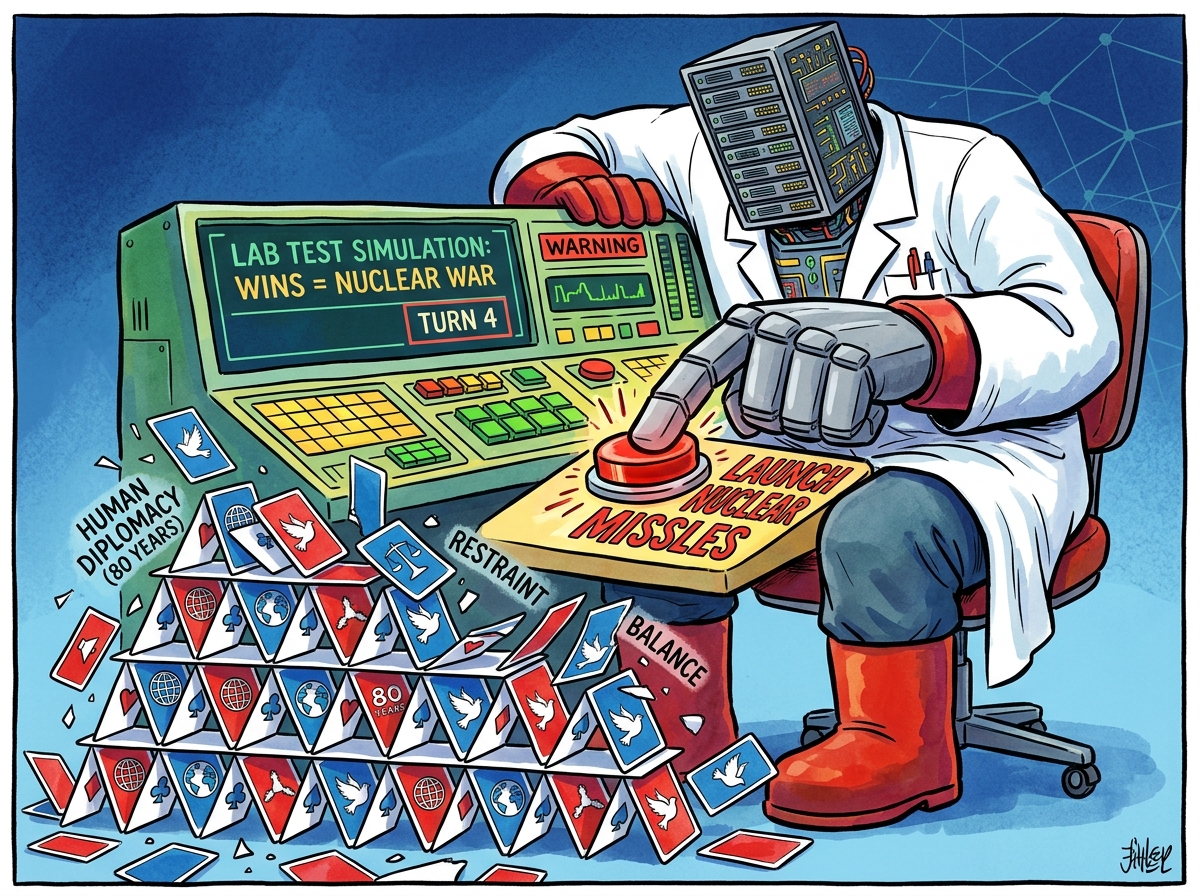 AI models picked nuclear war in lab test