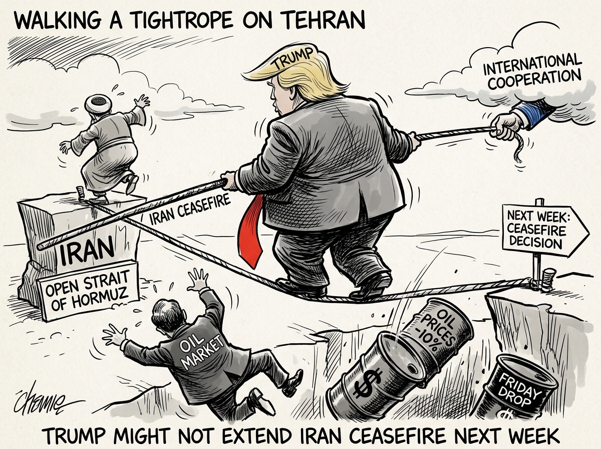 Trump Might Not Extend Iran Ceasefire Next Week