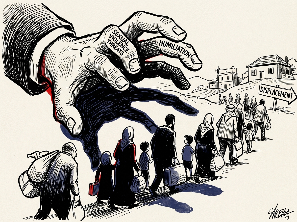Sexual violence threats forcing Palestinians from West Bank homes