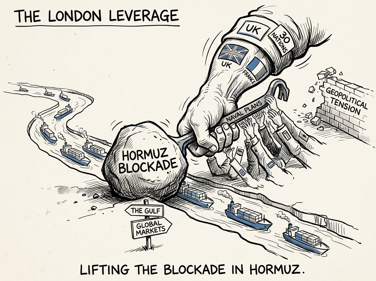 30 Nations Meet in London on Hormuz Reopening