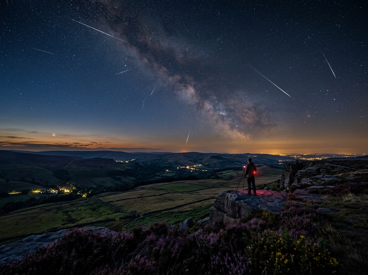 Best Spring Meteor Shower Peaks Over UK Tonight