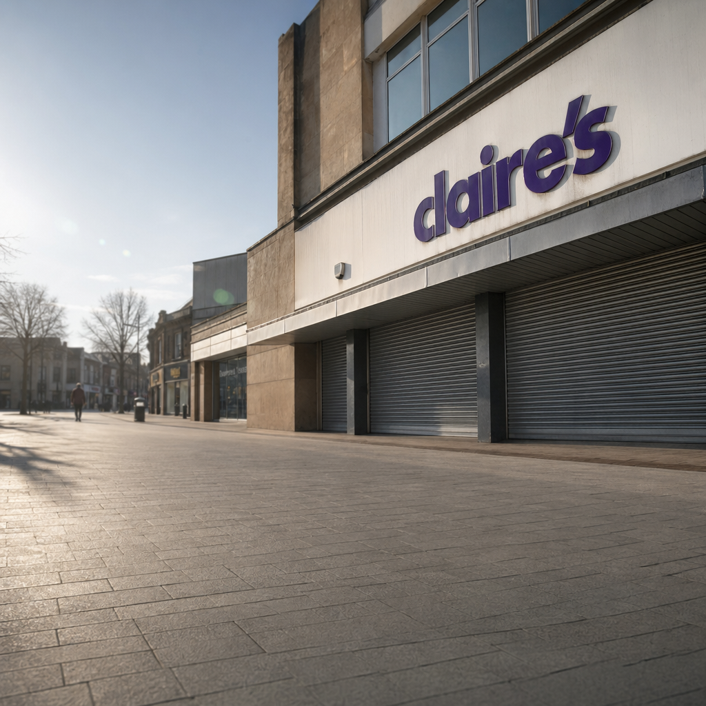 Claire's closes 154 UK stores with 1,300 jobs lost