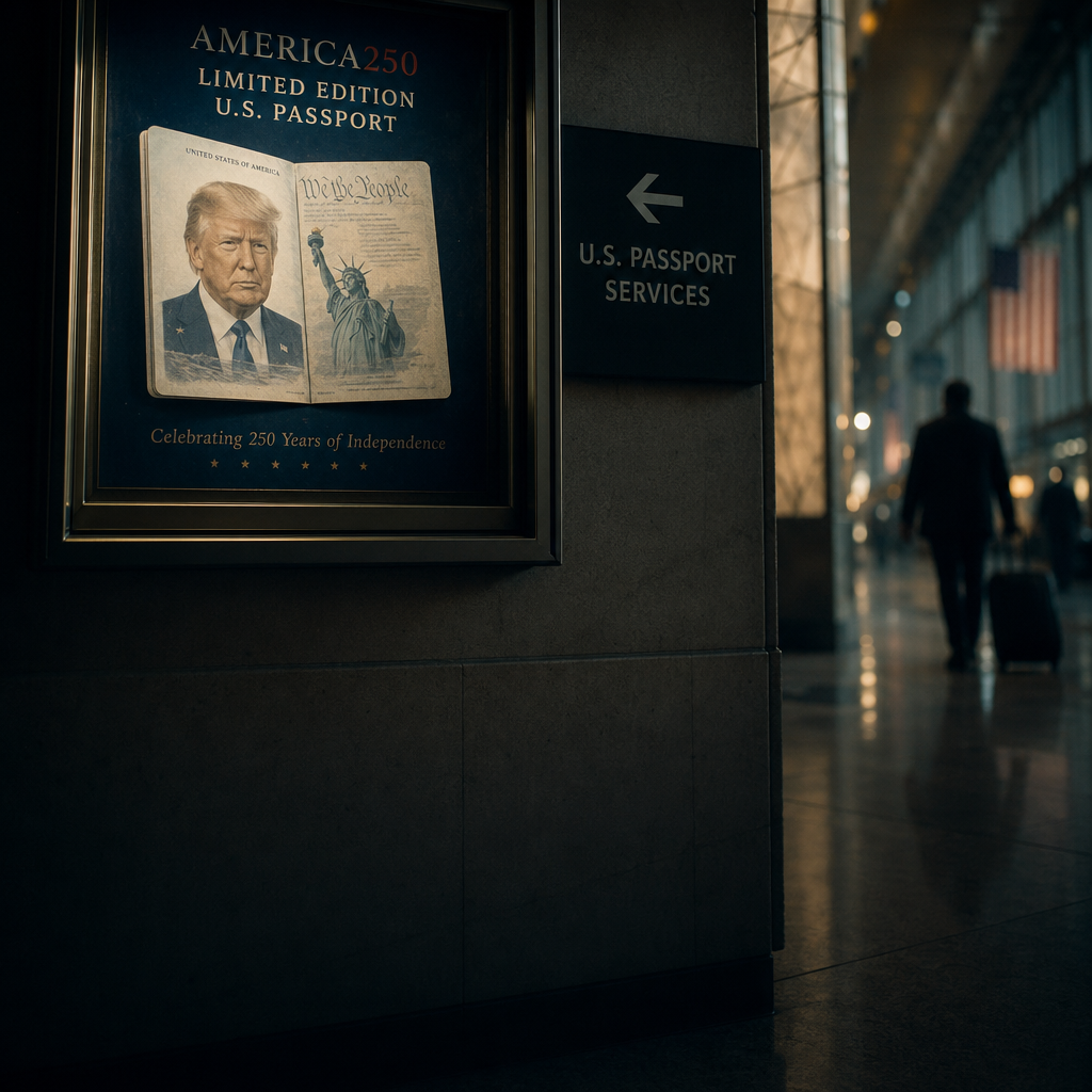 Trump Becomes First Living President Featured on US Passport