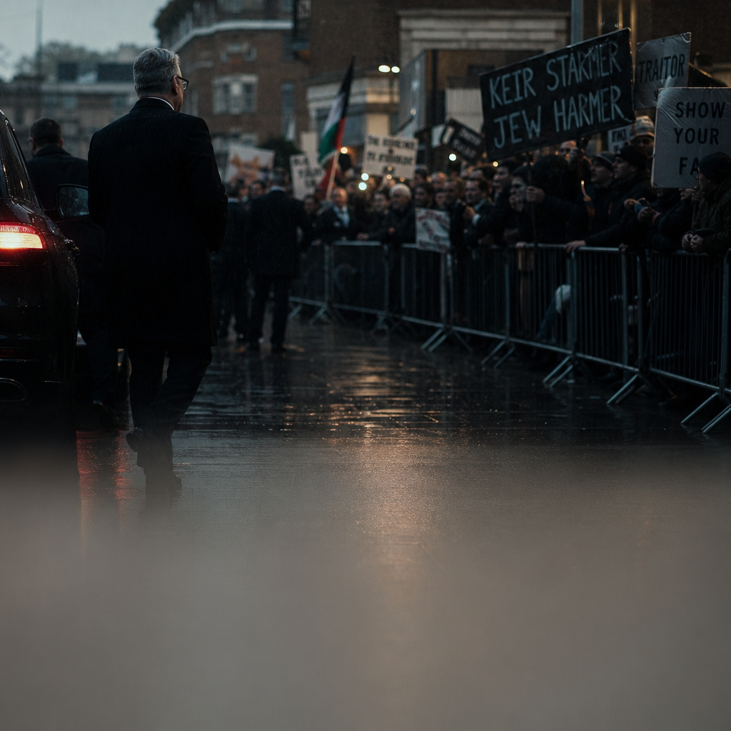 Crowds Boo Starmer as He Visits Golders Green Attack Site