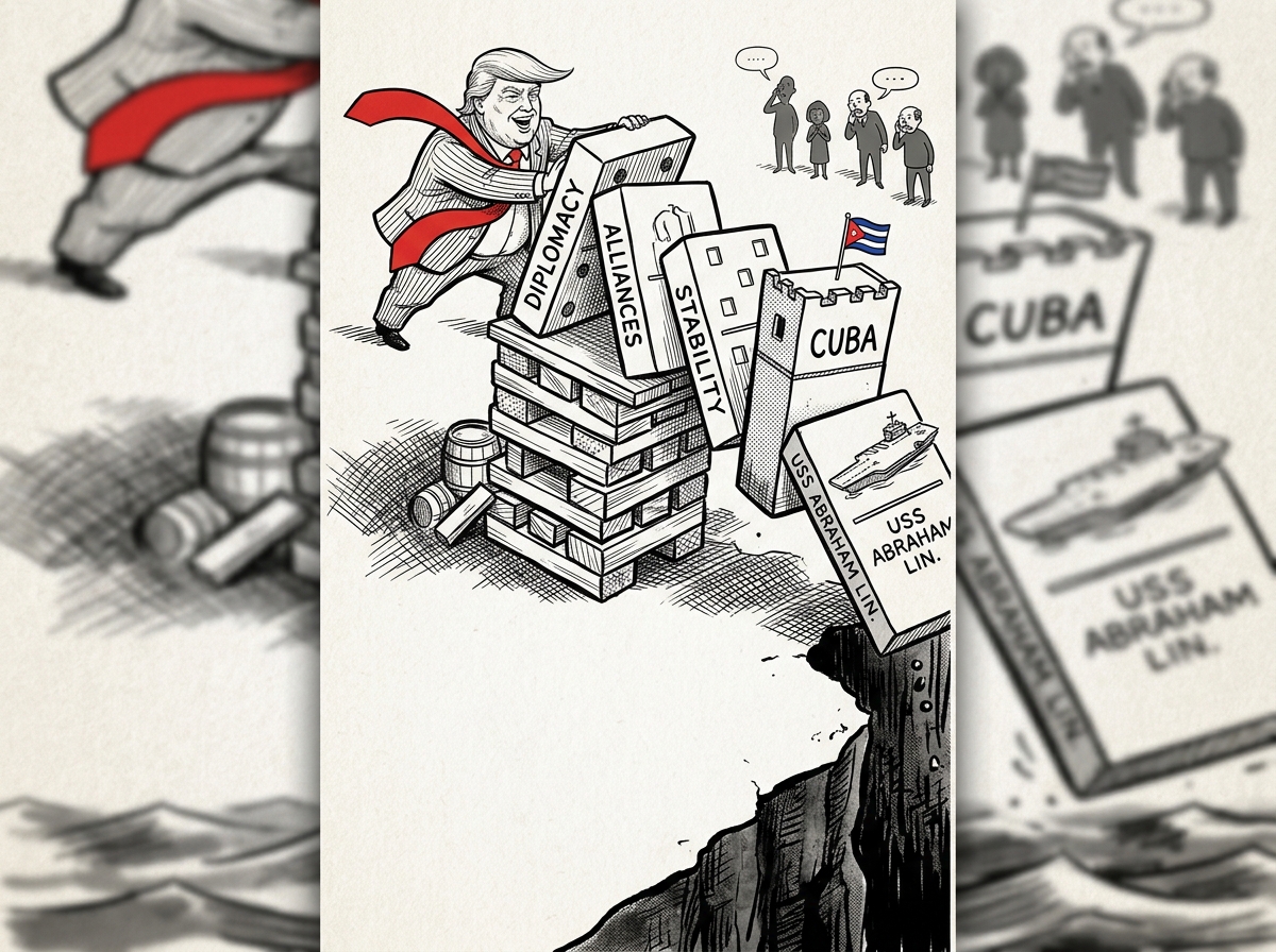 Trump jokes US will take over Cuba immediately