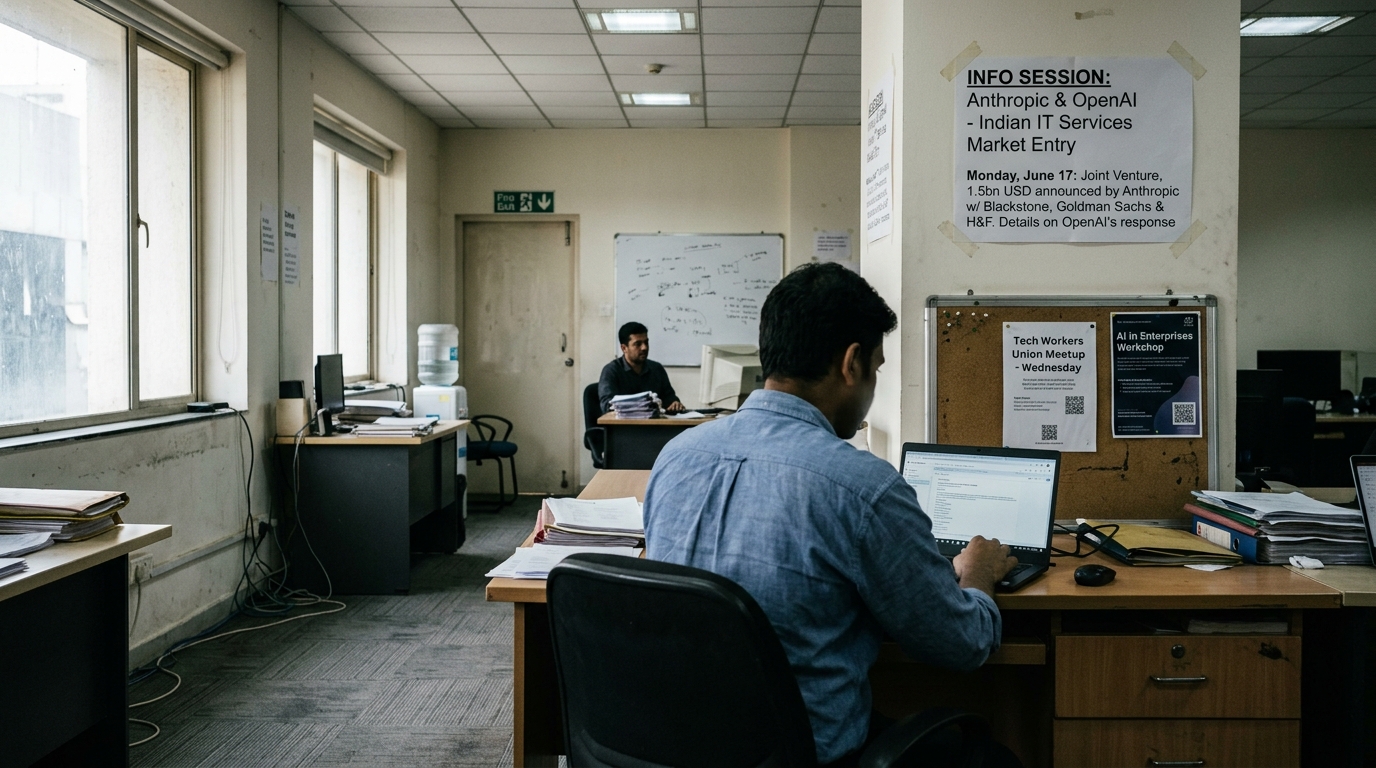 Anthropic and OpenAI launch AI services firms targeting Indian IT