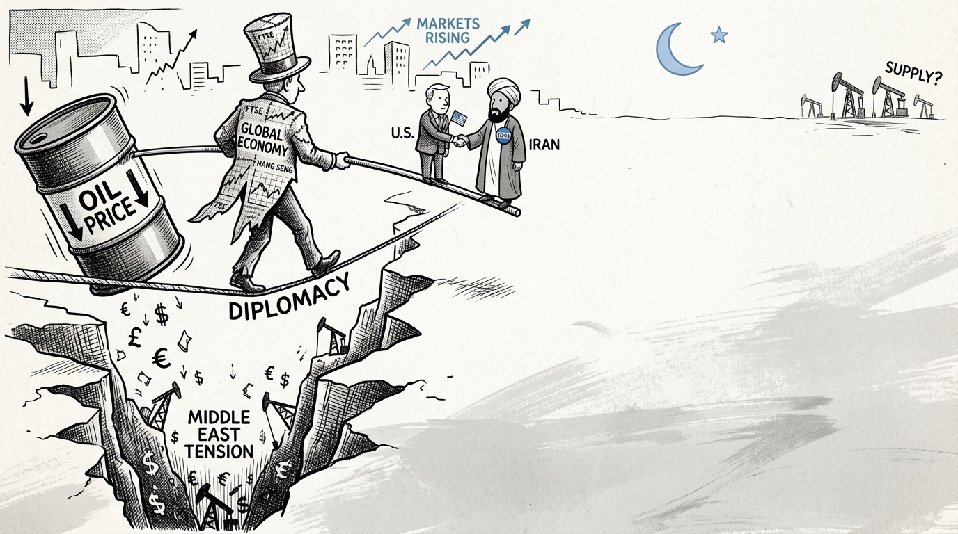 Oil prices drop as US, Iran near deal