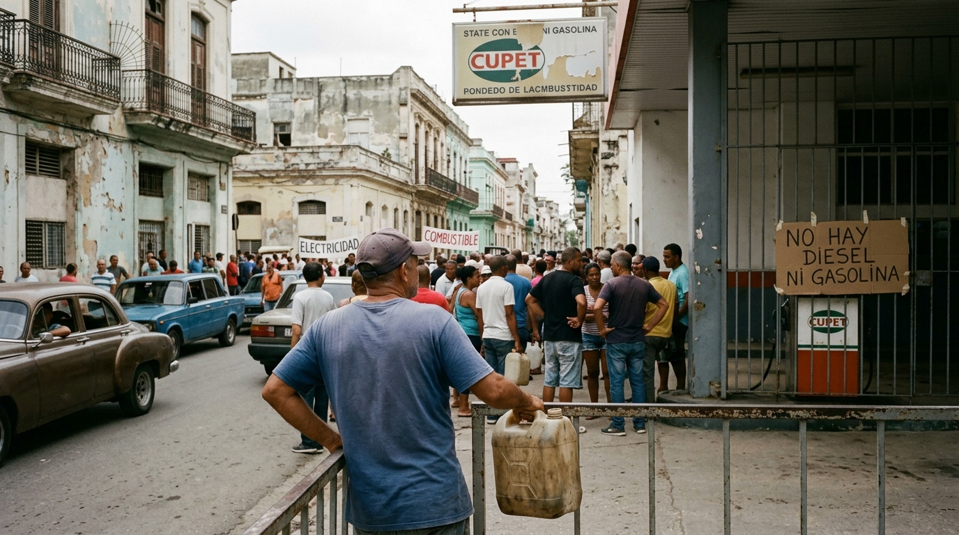 Cuba Runs Out Of Diesel And Fuel