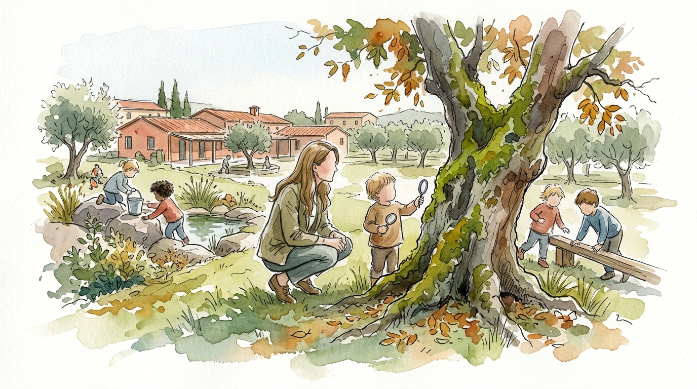 Kate explores Italy's outdoor learning model for nurseries